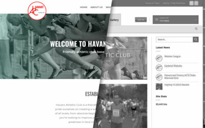 Havant AC website refreshed for 2024